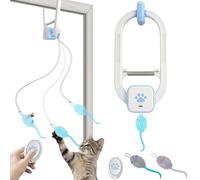 Electric Hanging Toy: 500mAh USB Rechargeable Auto Play Entertainment, Stimulating Device | Home Study Door Training Tool