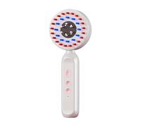 Electric Head Massager, 3-Mode Hair Growth Comb, 8.27x3.35 Inches Red Light Scalp Brush with Vibration, Rechargeable Device with Ergonomic Handle, Modern Wellness Style, Tool for Men Women Home Shower