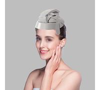 Electric Head Massager, Brain Relax Acupuncture Points Stress Relief Head Massager Scalp Massage Helmet Vibrating Massager to Promote Blood Circulation