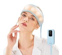 Electric Head Massager,Electric Migraine Relief Cap Massager with 3 Modes & 3 Massage Strength Levels for Headache Relief,360° All-Round Head Relaxation Device for Stress Relaxation & Sleep Aid