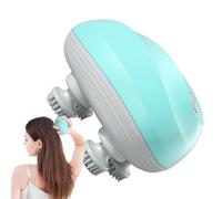Electric Head Massager - Rechargeable Hair Head Scratcher - Cordless Handheld Tool Scrubber Cleaning for Dad Stress Relax Women Mom Pet Shower Spa Men Him