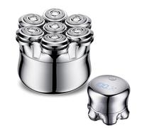 Electric Head Shavers for Men, Magnetic Blade Head Razors with Replacement Blade, IPX6 Waterproof Wet & Dry Electric Razor with Type-C Fast Charging, Mens Head Shaver Bald for Home, Office, Travel