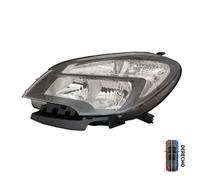 Electric Headlight with Motor Black Right Opel Mokka X