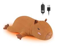 Electric Heat Pad for Period, Back Pain Relief - Menstrual Heating Heated Pad USB Powered - Capybara Plush Portable Stuffed Animal - Funny Women Kids Teenage Girls Mum Birthday Gift Ideas