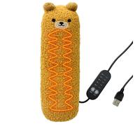 Electric Heat Pad USB Heating Pad Animal Heating Pad Stuffed Animal Heating Pads with Timer Soothing for Shoulder, Neck, Period Cramps for Home Company Car Travel