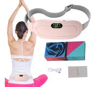 Electric Heat Wrap - Portable Cramp Warmer, Cordless Digital Pad | Soothing Menstrual Heating Belt with 4 Levels, Rechargeable Massage Heat Pad for Girl Women Lower Abdominal Pain