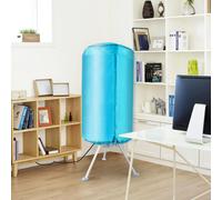 Gr8 Home Electric Heated Airer Pod Clothes Dryer Drying Tripod Laundry Garments Stand Hanging Rack With Zipper Cover