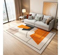 Electric Heated Area Rug, Portable Foot Warmer Under Desk with Timers & Heating Setting, Carbon Crystal Indoor Space Heater for Study Playroom Pet Sleeping Area