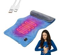 Electric Heated Blanket - Couch Heated Blanket with 3 Heat Settings - Fast Heating, Warm Wrap for Home Travel, 11.8 X 23.6 Inch
