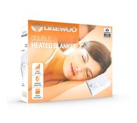 Electric Heated Blanket Dual Control Underblanket Cover Single Double King