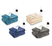 Electric Heated Blanket: Grey