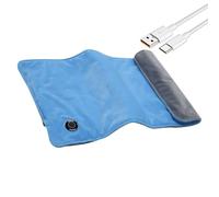 Electric Heated Blanket, USB Heated Blanket, Blanket with 3 Heat Settings - Fast, Warm Wrap for Home Travel, 11.8 X 23