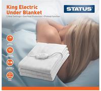Electric Heated Blanket Warming Winter Underblanket Single Double King Size