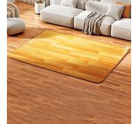 Electric Heated Carpet for Home, Electric Foot Warmer Mat with 10 Temperature and 1H/6H/12H Timing, Heating Pad Under Desk Heated Feet Pad for Office and Home (150x250cm)