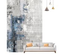 Electric Heated Carpet with Timer, Fast Warm Up Radiant Floor Heater for Home Office Study