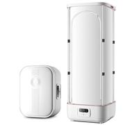 Electric Heated Clothes Dryer 900W Automatic Wireless Vertical Steam Iron,Collapsible Steamer and Clothes Dryer,Ironing Clothes Folding Wrinkle Removal Machine, for Clothes & Fabric