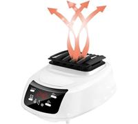 Electric Heated Clothes Dryer Indoor with Timing & Remote Control Portable Low Energy Silent Electric Warm Air Dryer Clothes Drying Rack Machine Energy Efficient (Remote Control & Button Dual-use)