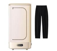 Electric Heated Clothes Dryer Portable Dryer Steam Press Ironing Machine,360° Hot Air Circulation, Electric Clothes Dryer Intelligent Timing And Dry Clothes, Drying + Steam Ironing+Wrinkle R