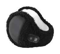 Electric Heated Earmuffs Heated Ear Warmers With Warm Fleece Lining, 3 Temp Modes Foldable Electric Ear Muffs Foldable Auto Power Off Winter Heated Ear Protectors For Winter Outdoor Activities