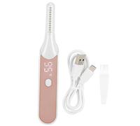 Electric Heated Eyelash Curler, Digital Display Lash Curler with 4 Temperature Settings, Fast 8-Second Warm-Up, USB Rechargeable for Long-Lasting Curl and Big Eye Look