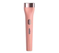 Electric Heated Eyelash Curler Durable Portable Rechargeable for Salon Home, Pink, 3.2x14.3cm