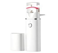 Electric Heated Eyelash Curler, Rechargeable Makeup Lash Curler, 10s Fast Heating, 24H Long Lasting Curls, Anti-Burn Silicone Pad, Mini Heated Eye Lash Curler for Women