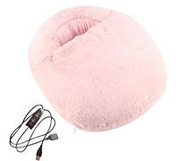 Electric Heated Foot Warmer: 3-Level Adjustable Heat Pad, Soft Heating Slippers For Indoor Use | Removable Washable Foot Bed Effortlessly And Under The Co