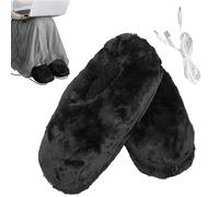 Electric Heated Foot Warmer,Electric Heated Slippers | Electric Heated Shoes | USB Rechargeable Foot Heating Pad, Electric Shoe Warmer