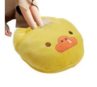 Electric Heated Foot Warmer - Ultra Soft Velvet, Foot Warmer with EVA USB Plug Under Desk | Soft Cartoon Shoes for Men &