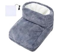 Electric Heated Foot Warmer - Under Desk and Bed Foot Heating Pad, Quick Heat Warmers for Cold Feet | Ideal for Home, Office, Study, Work, Winter Comfort, Relaxation, Feet and Seasonal Warmth