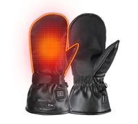 Electric Heated Gloves - 7.4V 2600 MA | Winter Gloves | Warm Mitten | Glove With Touchscreen, 3 Adjustable Heat Levels Glove Heated For Men & Women For Skiing, Cycling, Hiking, Motorcycle