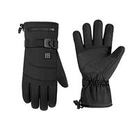 Electric Heated Gloves - Battery Operated Heated Gloves, Rechargeable Heating Mittens | 3.7V Battery Gloves with 3 Temperature Gears, Thermal Touchscreen Gloves For Cycling Hiking Camping Fishing