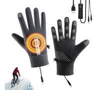 Electric Heated Gloves,Touch Screen Winter Gloves With USB Charging - USB Heated Gloves Hand Warmers,For Men Women Youth Athletes Skiing Hiking Working Snowboarding
