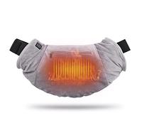 Electric Heated Hand Warmer Muff Thermal Glove Waist Bag for Cold Weather Hunting Skiing Camping Hiking Fishing Activities with Adjustable Temperature Levels