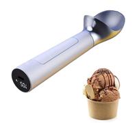 Electric Heated Ice Cream Scoop, 50°C Thermal Scooper with Temperature Display, IP67 Waterproof Design for Butter and Ice Cream