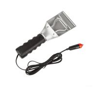 Electric Heated Ice Scraper for Windshield & Snow Removal, 27 cm Multi-Functional Winter Car De-Icing Tool with Non-Slip Grip, Compatible with