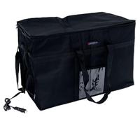 Electric Heated Insulated Food Delivery Bag, Pizza Delivery Bags for Hot and cold Food Large Reusable (23x14, Delivery Bag + Heating Pad)
