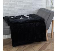 Electric Heated Over Blanket Throw 6 Heat Settings Machine Washable Soft Touch Snug City Grey 130cm x 180cm