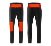 Electric Heated Pants for Men Cotton Heating Thermal Trousers USB Rechargeable Warm Heat Pant 3 Heating Levels Heated Trousers Ladies Underwear Rapid Heating for Winter Outdoor Skiing Camping