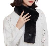 Electric Heated Scarf | Winter USB Rechargeable Warming Neck Protector | Winter Accessory with 3 Temperature Modes for Women Boys Family Woman Son Teen Daughter Man Girls Friends Jeu