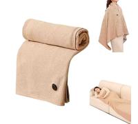 Electric Heated Shawl Wrap for Women,Portable Heating Blanket Shawl,Fast Heating Blanket Shawls with 3 Heating Levels