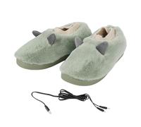 Electric Heated Slippers - Electric Foot Warmers, Heated Shoes Boots | Electric Heated Plush Foot Warmer, Electric Foot Warmers Boots for Microwave Heated Slippers