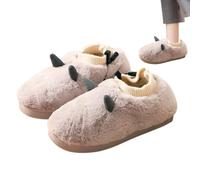 Electric Heated Slippers - Foot Warmer Electric Heating Booties,Plush USB Feet Warmers, Fuzzy Slippers for Home, Travel, Bedroom Comfort