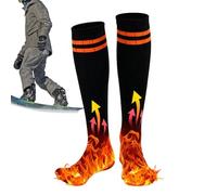 Electric Heated Socks, Fast Heating & Durable | Long Battery Thermal Socks for Men Winter for Cold Weather Skiing Backpacking Camping Sports Cic