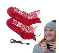 Electric Heated Socks Rechargeable Battery - Heating Socks For Women - Rechargeable 5V Battery Heated Socks For Men And Women, Full Sole Heating Electric Socks For Cycling, Winter Socks For Field