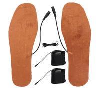 Electric Heated Soles - USB Rechargeable Foot Warmer Sock Pad, Cutable Soft Heat Mat | Winter Sports Outdoor, for Cold Weather, Size 36-44, Thermal Comfort, Portable Warmth