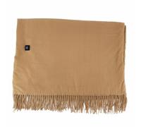 Electric Heated Throw Blanket USB Heated Shawl Wearable Shawl with Zip for Winter Home Office Camping Women Men - Camel