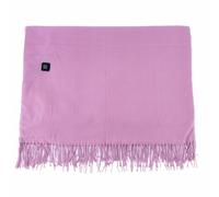 Electric Heated Throw Blanket USB Heated Shawl Wearable Shawl with Zip for Winter Home Office Camping Women Men - Dark Pink