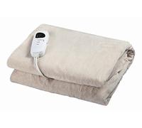 Electric Heated Throw Over Blanket Soft Fleece Washable Polyester Warm Mattress