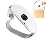 Electric Heated Waist Pad, Portable Wireless Heating Pad - USB Rechargeable Abdominal Heating Pad, Uniform Menstrual Heating Pad for Resting, Reading,